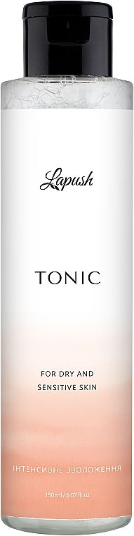 Тонік "Інтенсивне зволоження" для сухої та чутливої шкіри - Lapush Tonic For Dry And Sensitive Skin — фото N4