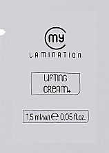 Парфумерія, косметика Перманентний препарат для вій - My Lamination Liftig Cream + №1
