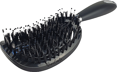 Щетка для волос 4459, черная - Deni Carte Wet Curly Detangling — фото N1