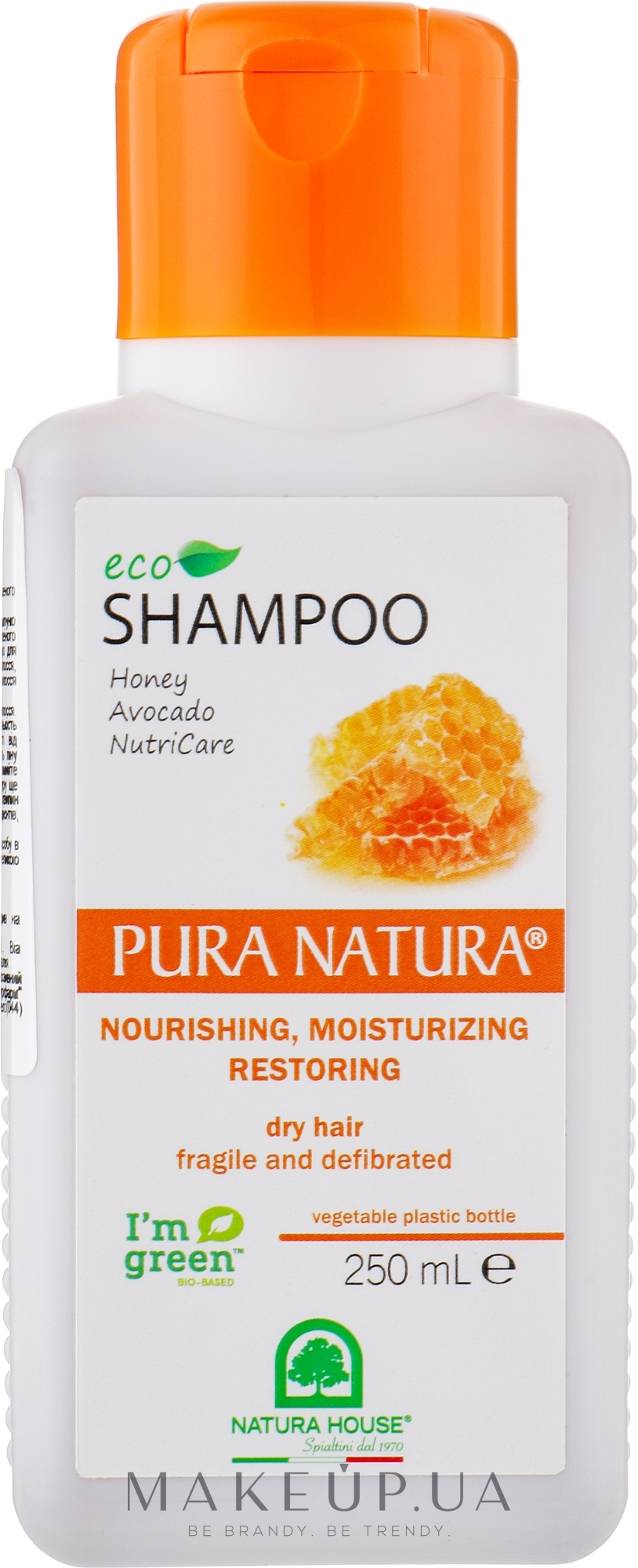 Шампунь для волосся "Живильний" - Natura House Nourishing Eco Shampoo — фото 250ml