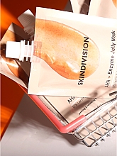 Відлущувальна гелева маска - SkinDivision AHA + Enzyme Jelly Mask — фото N4