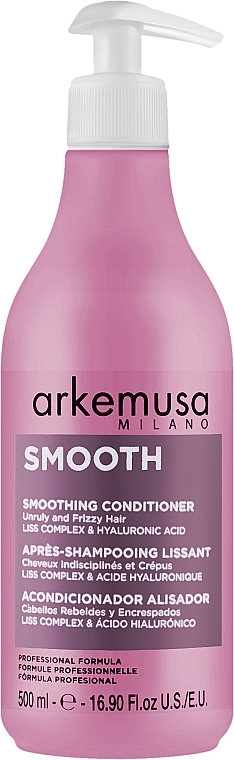Розгладжуючий кондиціонер для кучерявого та неслухняного волосся - Arkemusa Smooth Conditioner — фото N1