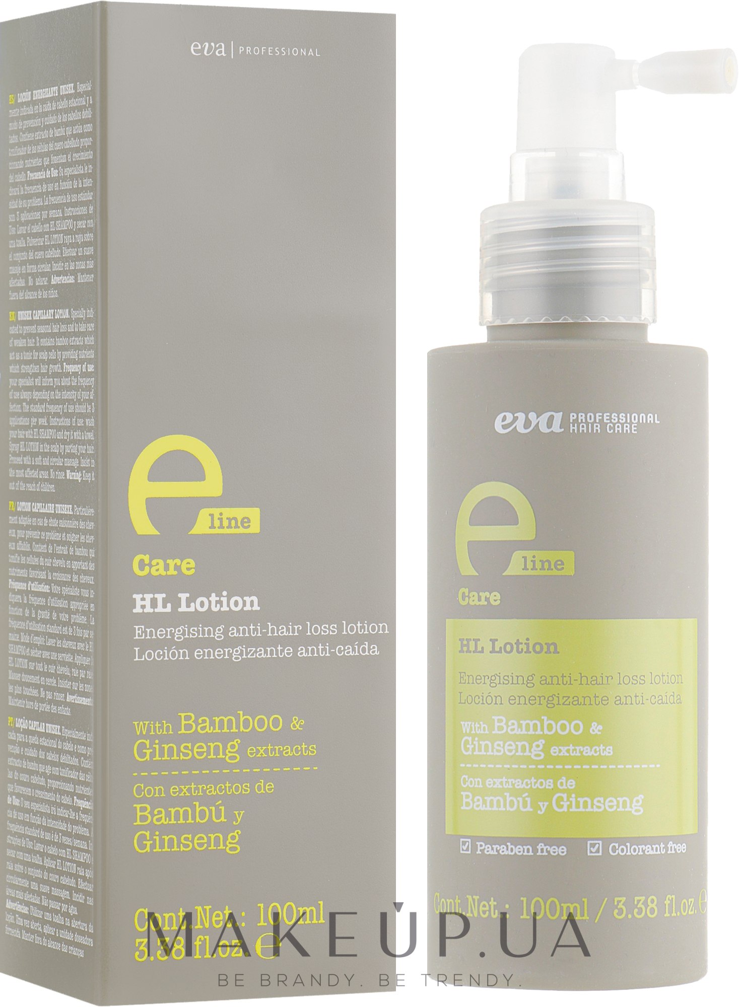 Лосьйон проти випадіння волосся - Eva Professional E-line HL Lotion — фото 100ml
