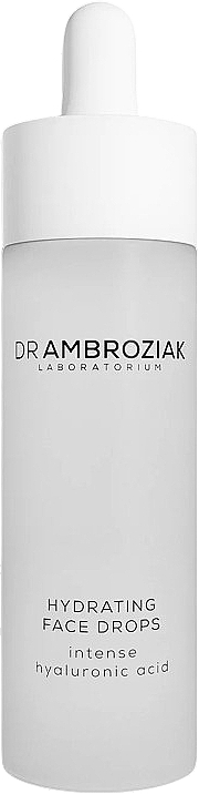 Dr Ambroziak Laboratorium Hydrating Face Drops Serum - Зволожувальна сироватка для обличчя з гіалуроновою кислотою — фото N1