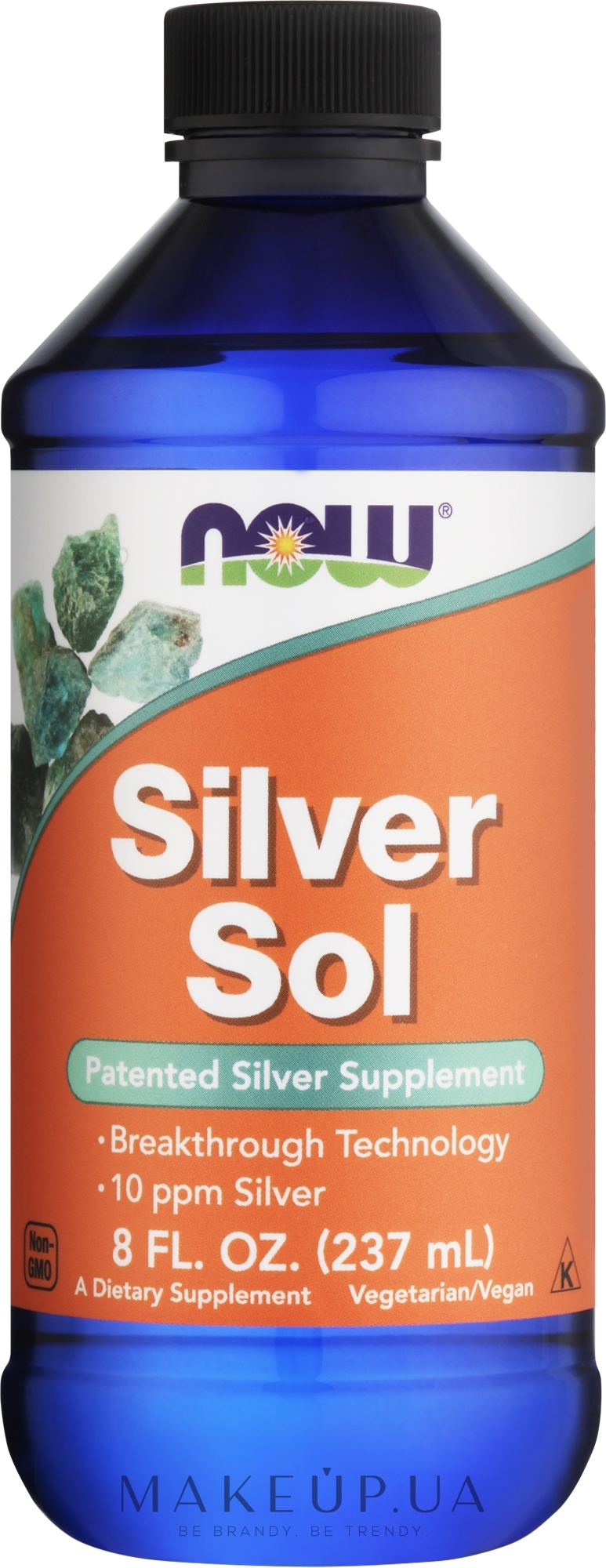Коллоидное серебро - Now Foods Silver Sol — фото 237ml