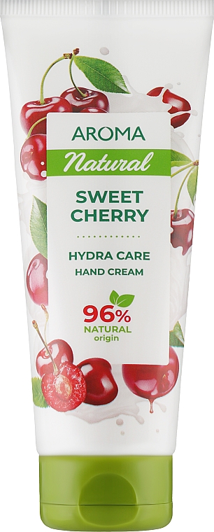 Крем для рук з ароматом солодкої вишні - Aroma Natural Sweet Cherry Hand Care