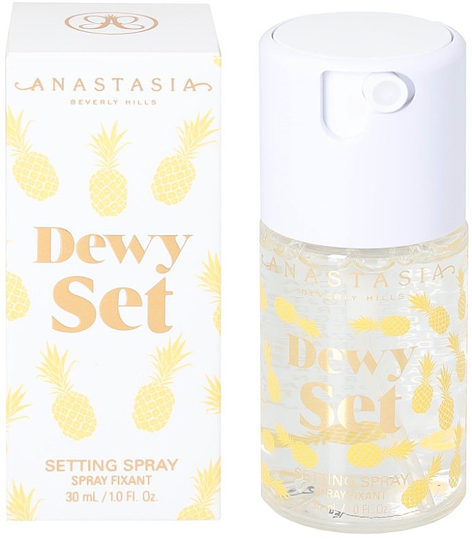 Спрей для макіяжу "Ананас" - Anastasia Beverly Hills Mini Dewy Set Pineapple — фото N2