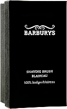 Пензель для гоління - Barburys Grey Walnut — фото N2
