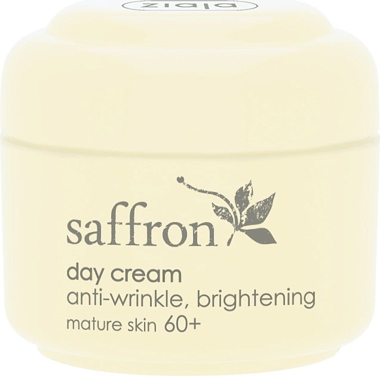 Дневной крем против морщин с шафраном SPF 6 - Ziaja Saffron Anti-Wrinkle Brightening Day Cream 60+ — фото N1