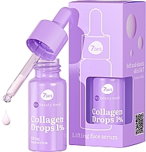 Ліфтинг-сироватка з колагеном - 7 Days My Beauty Week Collagen Drops 1% Lifting Face Serum — фото N1