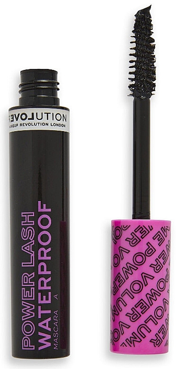 Водостойкая тушь для ресниц - Relove By Revolution Power Lash Waterproof Volume Mascara — фото N1