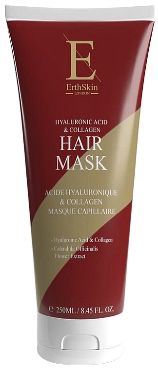 Маска для волос с коллагеном и гиалуроновой кислотой - Eclat Skin London Hyaluronic Acid & Collagen Hair Mask — фото N1