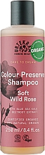 Шампунь для захисту кольору волосся - Urtekram Soft Wild Rose Shampoo — фото N1