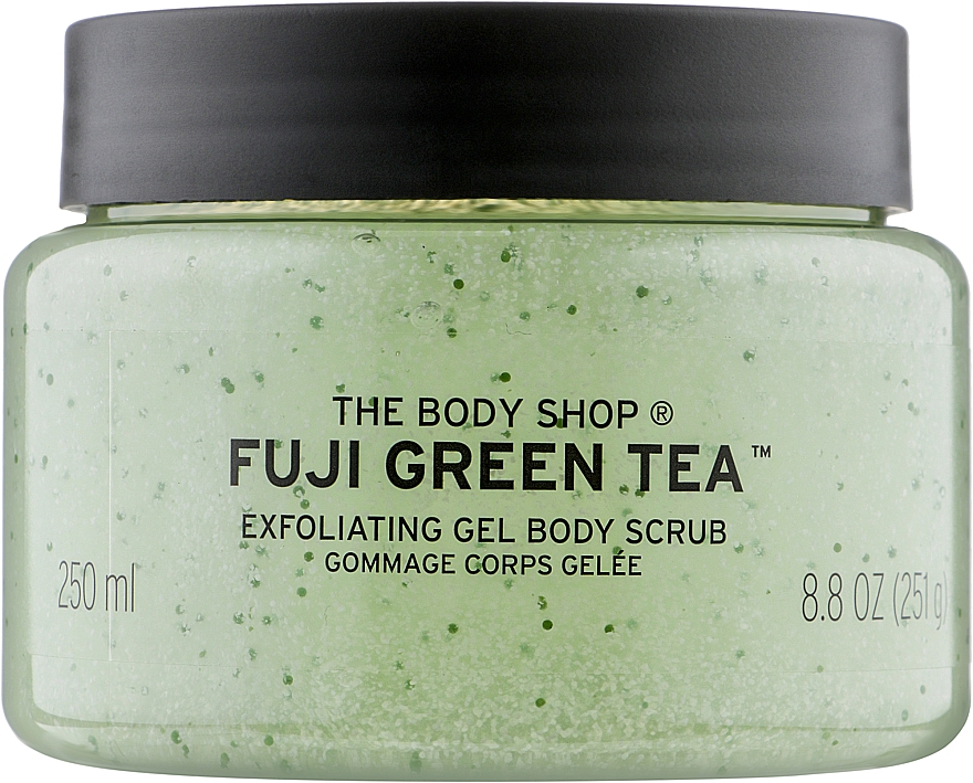 Отшелушивающий гель-скраб для тела "Зелёный чай" - The Body Shop Fuji Green Tea Exfoliating Gel Body Scrub