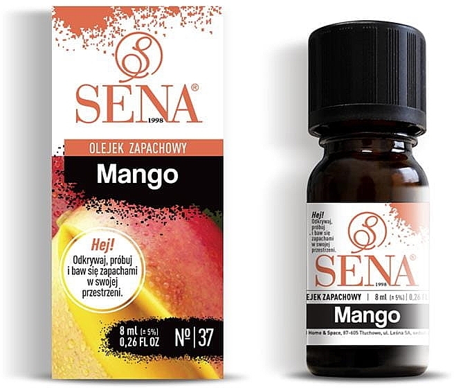 Ароматична олія "Манго" - Sena Aroma Oil №37 Mango — фото N1