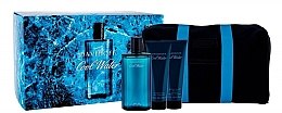 Парфумерія, косметика Davidoff Cool Water - Набір (edt/125 ml + sh/gel/75 ml + ash/balm/75 ml+bag)