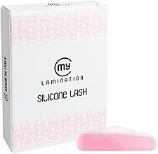 Mix бигуди силиконовые, 5 пар: S, M, XM, L, XL, розовые, кукольный эффект - My Lamination Silicone Lash — фото N1