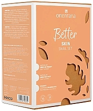 Набор - Orientana Better Skin Snail Set (cr/50ml + eye/cr15ml + accessories/1pcs) — фото N2