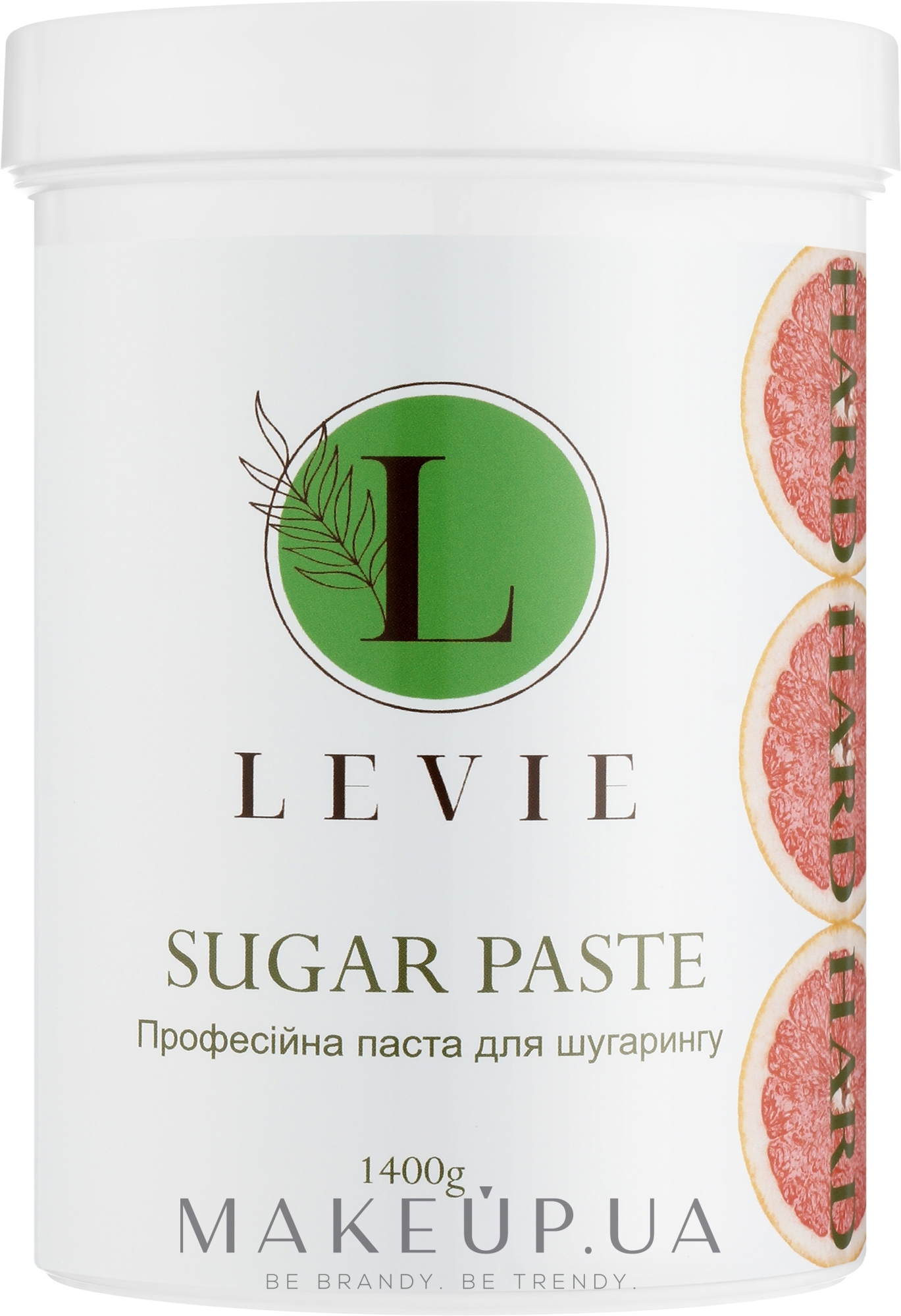 Сахарная паста для шугаринга "Hard-Грейпфрут" - Levie — фото 1400g