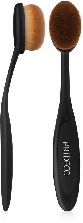 Овальний пензлик середнього розміру - Artdeco Medium Oval Brush Premium Quality — фото N1