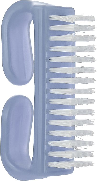 Щітка для нігтів 7061 L, з ручкою, блідо-синя - Titania — фото N1