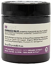 Шампунь для пошкодженого волосся - Insight Damaged Hair Melted Restructurizing Shampoo — фото N1