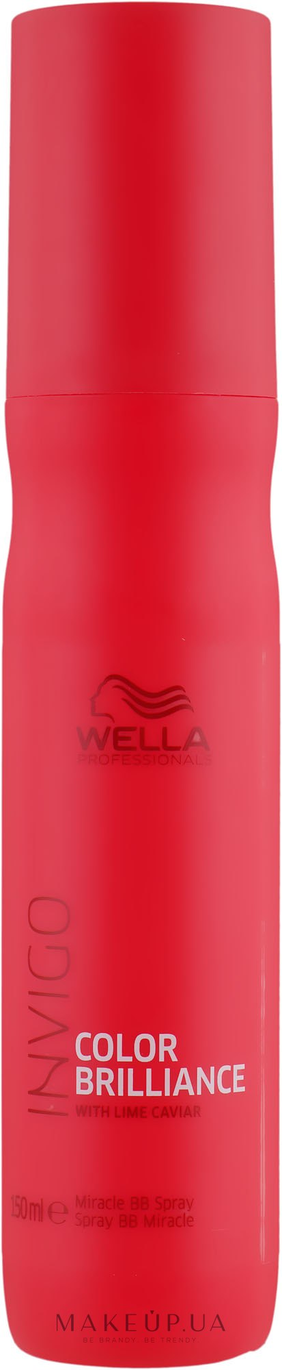 Несмыва­емый бьюти-спрей для волос - Wella Professionals Invigo Color Brillance Miracle BB Spray — фото 150ml