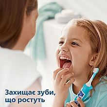 Електрична звукова зубна щітка для дітей - Philips Sonicare For Kids HX6322/04 — фото N5