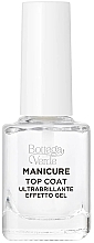 Верхнее покрытие для лака - Bottega Verde Ultra-Shiny Gel-Effect Top Coat  — фото N1