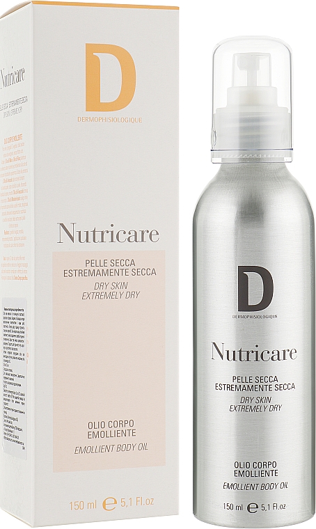 Живильна пом'якшувальна олія для тіла - Dermophisiologique Nutricare Dry Skin Extremely Dry — фото N2