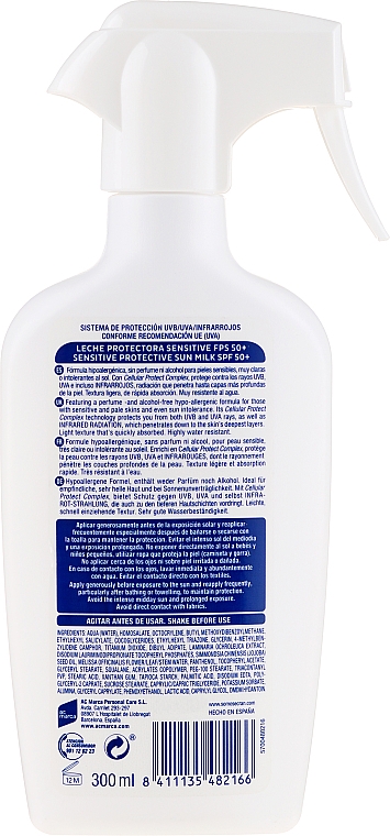 Солнцезащитный спрей - Ecran Sun Lemonoil Sensitive Protective Spray Spf50 — фото N2