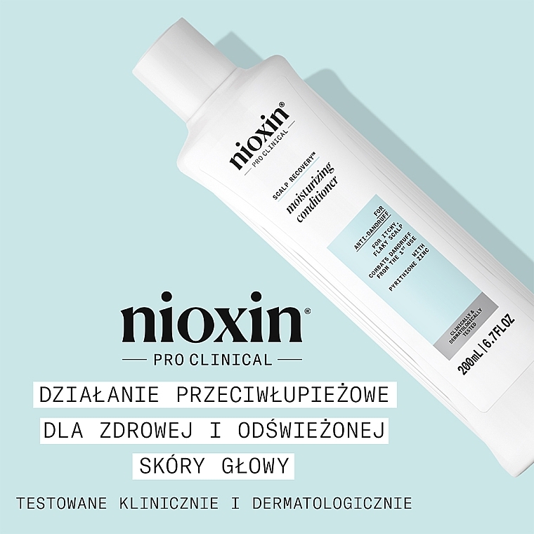 Увлажняющий бальзам для волос против перхоти - Nioxin Pro Clinical Scalp Recovery System Moisturizing Conditioner — фото N2