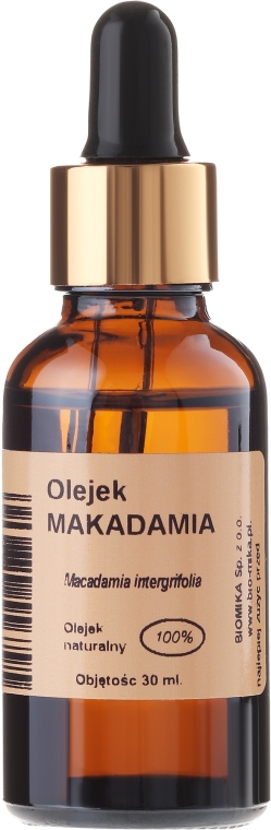 Натуральна олія "Макадамії" - Biomika Oil Macadamia — фото N3