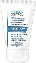 Кремовий антиперспірант для рук і ніг - Ducray Hidrosis Control Antiperspirant Cream — фото N1
