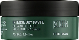 Парфумерія, косметика Моделювальна глина для волосся з матовим ефектом сильної фіксації - Screen For Man Intense Dry Paste