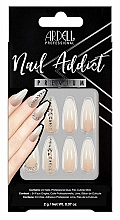 Духи, Парфюмерия, косметика Набор накладных ногтей - Ardell Nail Addict Premium Artifical Nail Set Nude Light Crystals