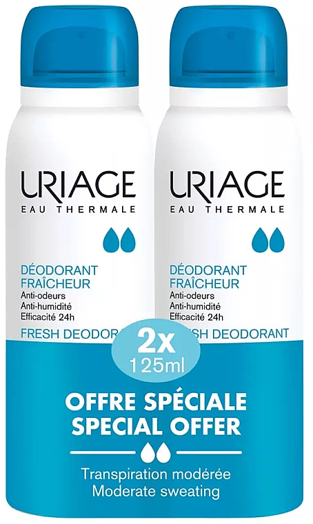 Набір - Uriage (deo/spray/2x125ml) — фото N1