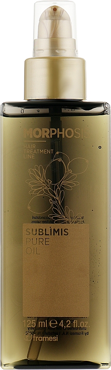 Арганова олія для волосся - Framesi Morphosis Sublimis Pure Oil — фото N1