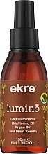 Олія з арганією і кератином - Ekre Lumino Oil — фото N1