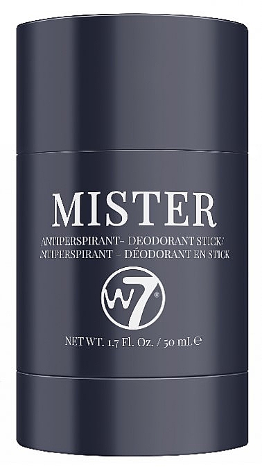 Дезодорант-стік-антиперспірант - W7 Mister Antiperspirant Deodorant Stick — фото N1