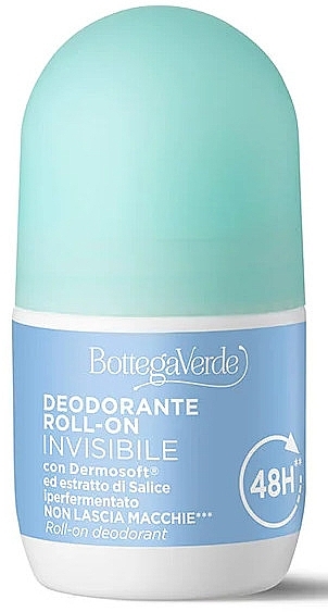 Дезодорант роликовий з гіперферментованим екстрактом верби - Bottega Verde 48H Roll-On Deodorant With Dermosoft And Hyperfermented Willow Extract — фото N1