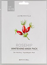 Парфумерія, косметика Тканинна маска з екстрактом шипшини - Beauadd Bonnyhill Mask Pack Rosehip