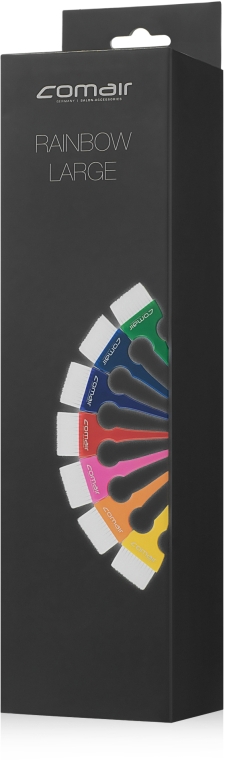 Набір щіточок для фарбування волосся "Rainbow", широкі - Comair — фото N2