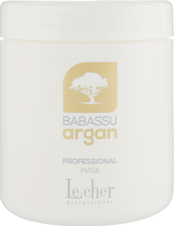 Маска для волосся - Le Cher Babassu Argan Mask — фото N1