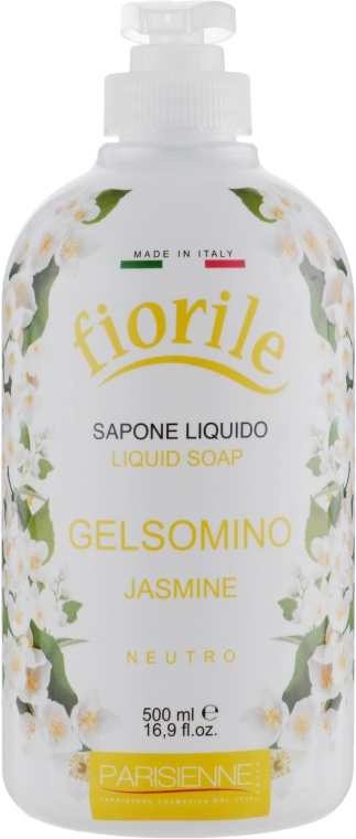 Жидкое мыло "Жасмин" - Parisienne Italia Fiorile Jasmine Liquid Soap — фото N1