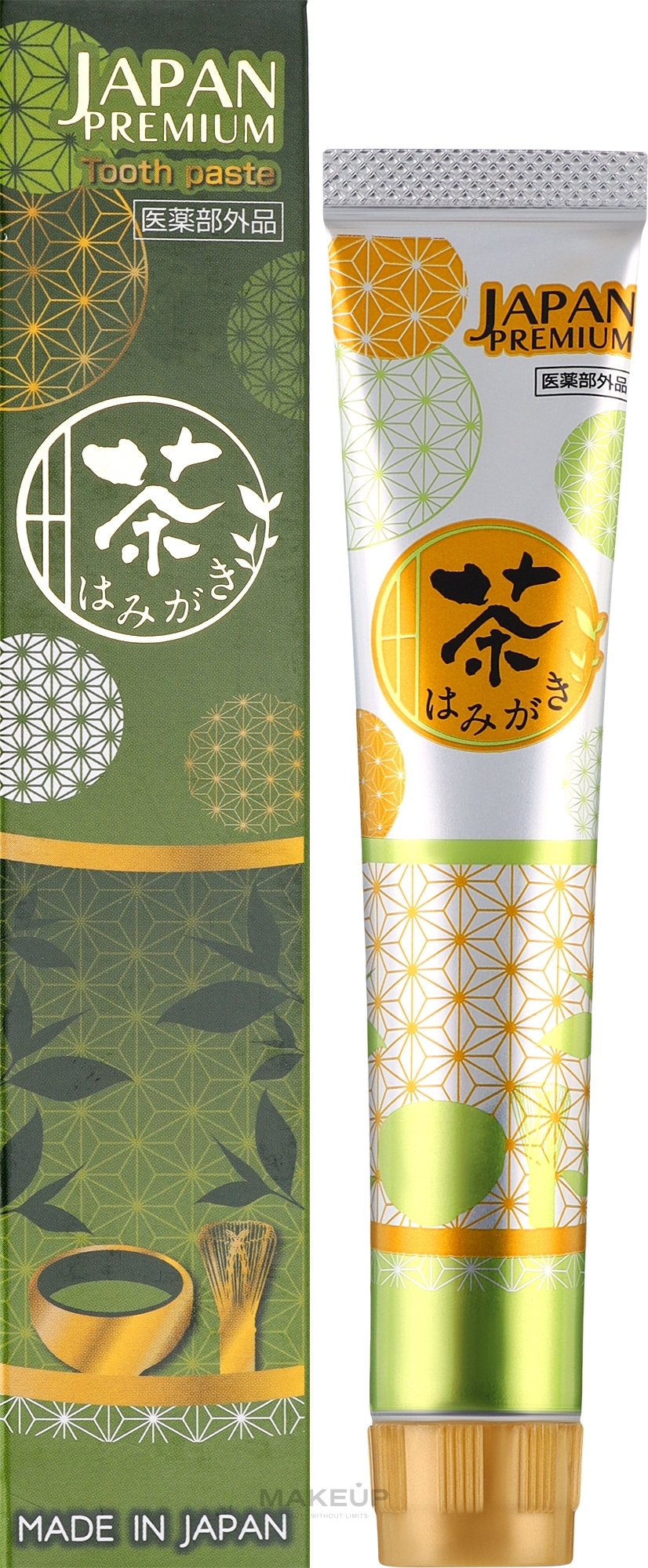 Премиальная зубная паста "Матча" - Soshin Japan Premium Toothpaste — фото 60g