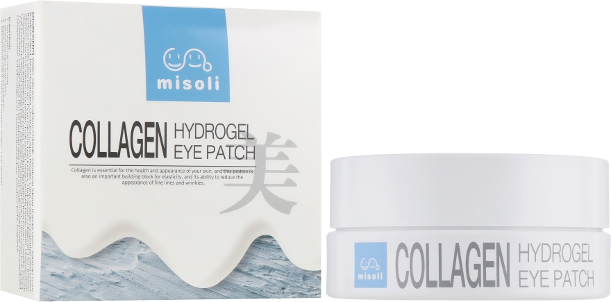 Патчі для шкіри навколо очей з колагеном - Misoli Collagen Eye Patch — фото N1