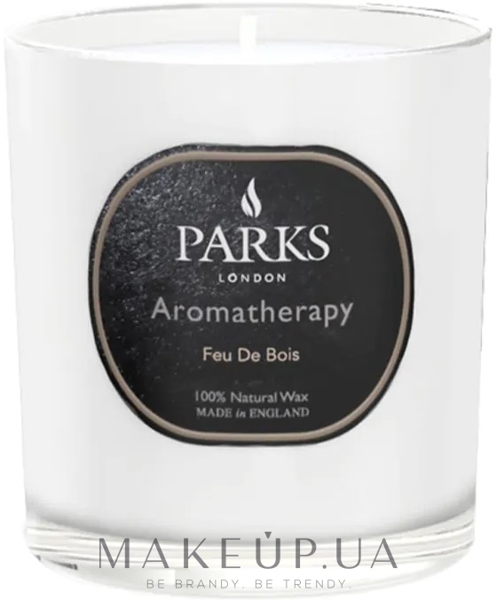 Ароматическая свеча - Parks London Aromatherapy Feu de Bois Candle — фото 220g