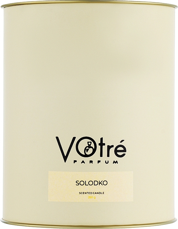 Votre Parfum Solodko Candle - Ароматическая свеча — фото N2
