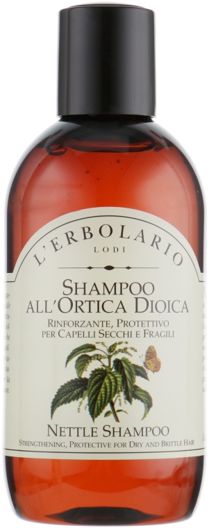 Кропив'яний шампунь - l'erbolario Shampoo Передній Ortica Dioica